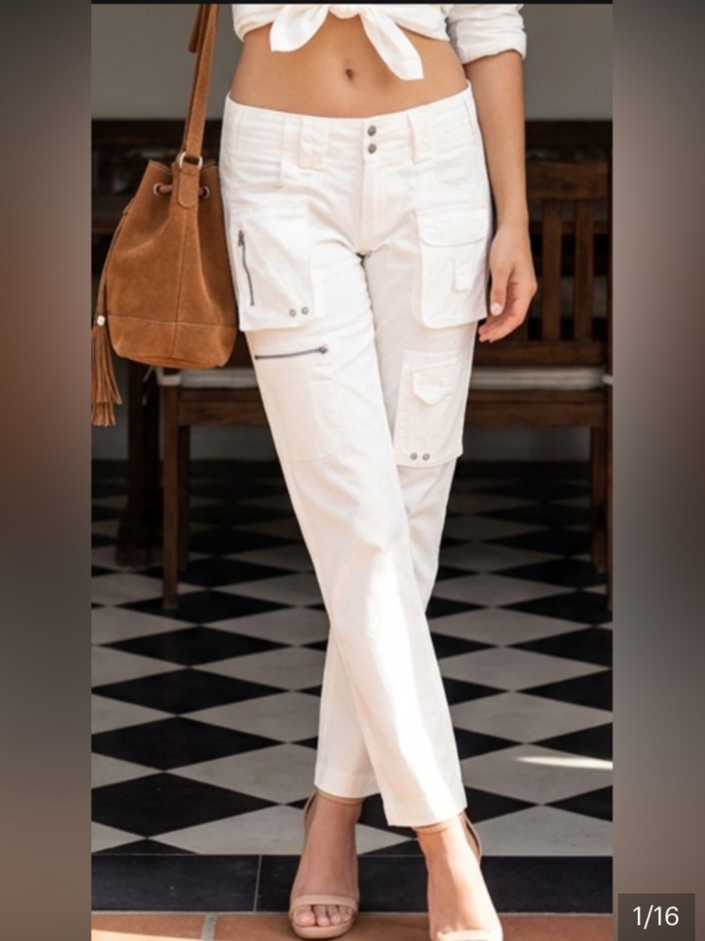 Johnny Was | Pete & Greta Tyla Cargo Pants Utility pants NWT 6